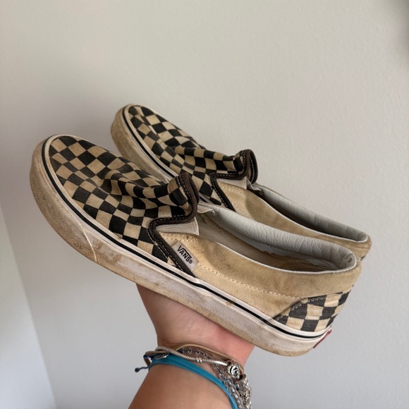 VANS checkered slip on Women's size 9 - Picture 1 of 6